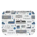 Stockholm Frukostbricka 27x20 cm Blå