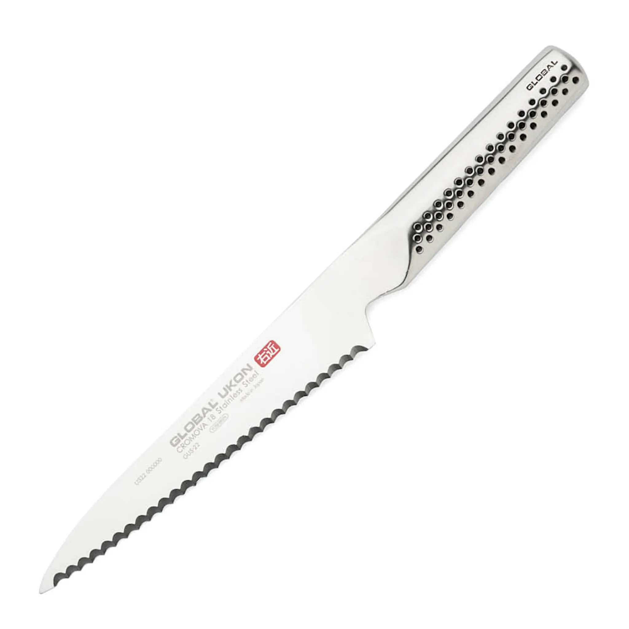 Global Ukon universalkniv bølgetannet 15 cm GUS-22
