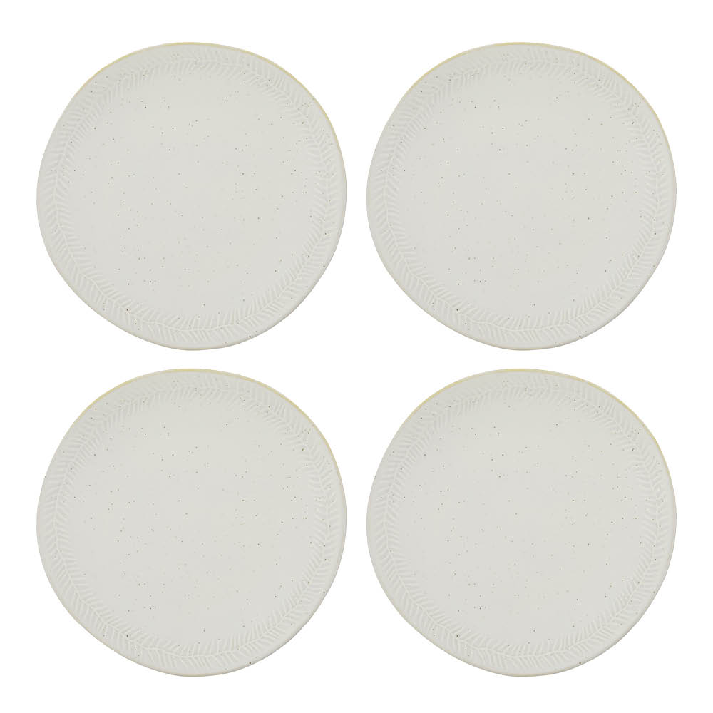 House Doctor Serve lunsjtallerken 22,5 cm 4 stk off-white