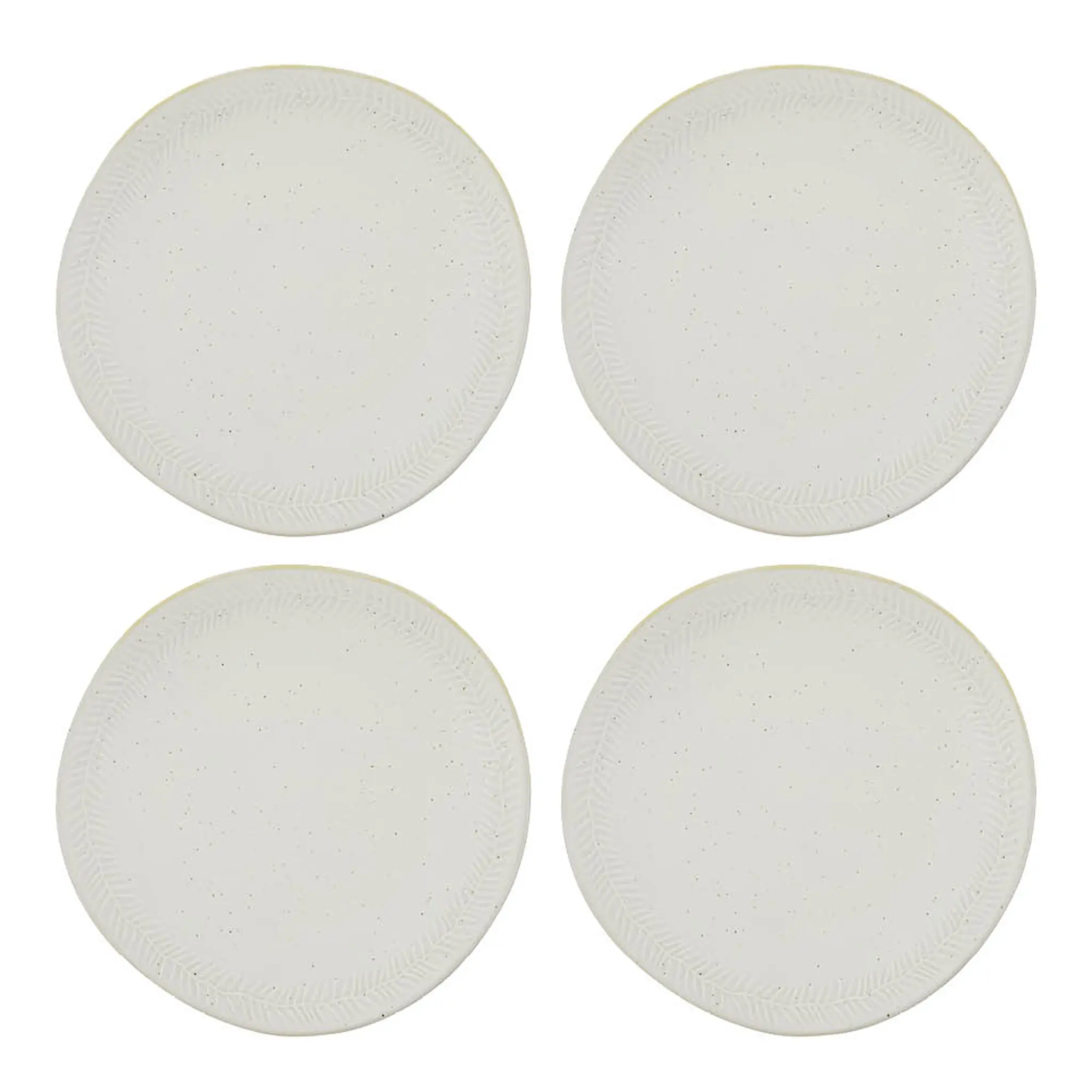 House Doctor Serve lunsjtallerken 22,5 cm 4 stk off-white