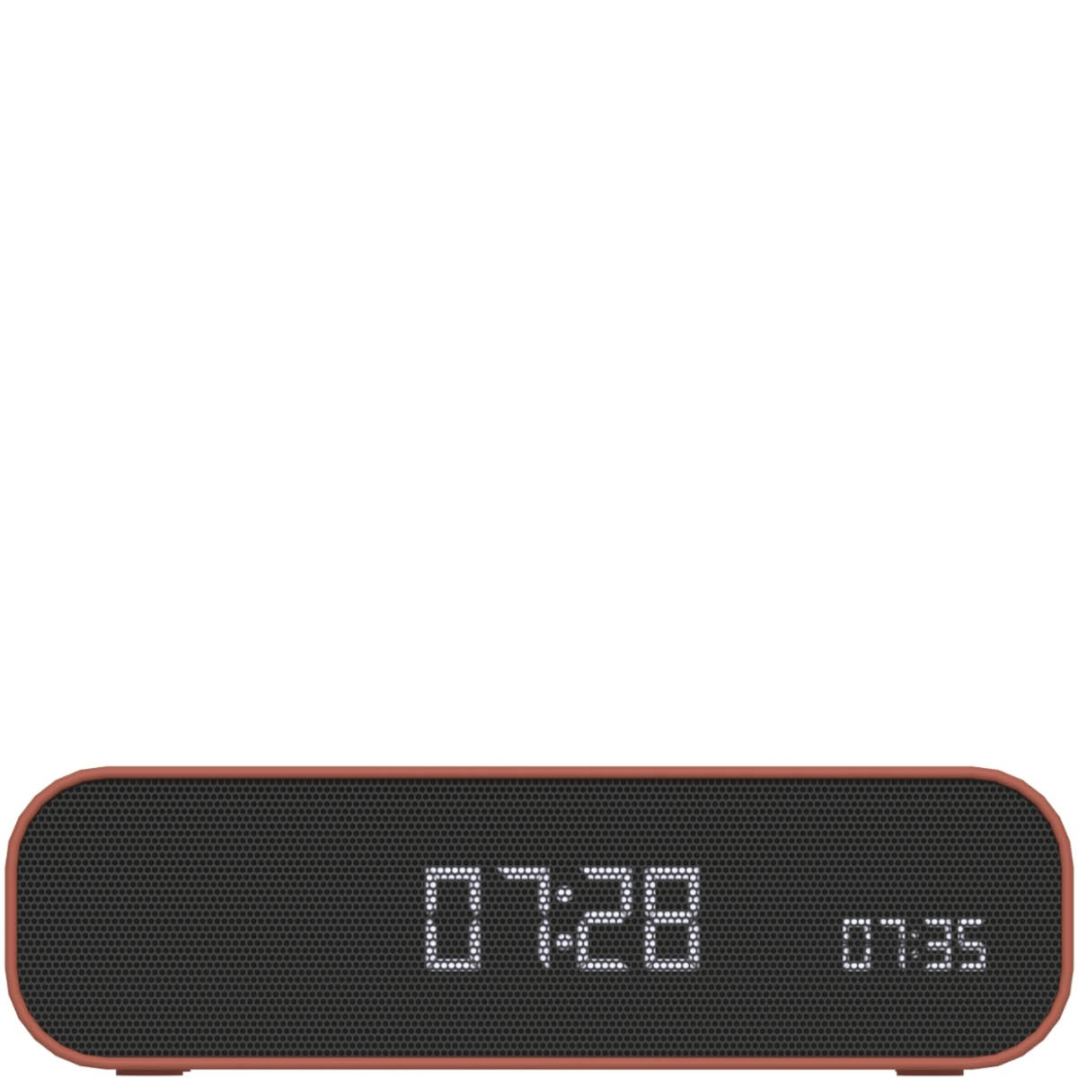 Kreafunk Wakie herätyskello Wake-up-valolla ja Qi:llä 16x8x4,5 cm terrakotta