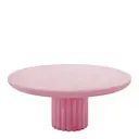 Summer Party tårtfat i resin 28 cm rosa
