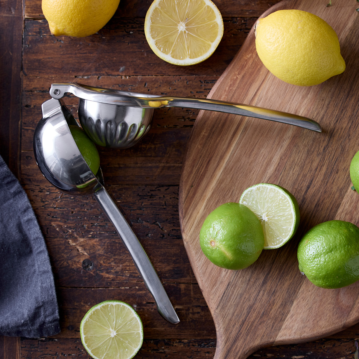 Holm Sitruspresse 21,5x7,5 cm rustfritt stål
