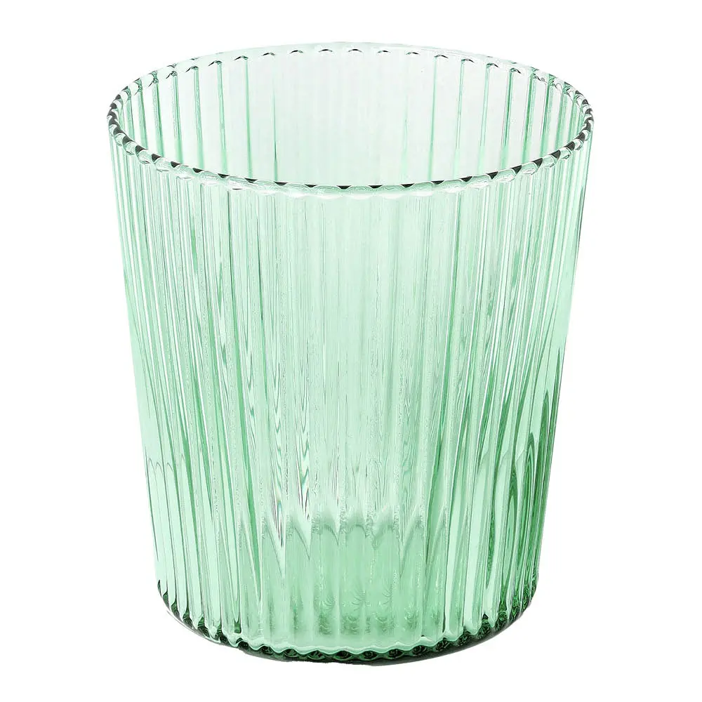 Ribbed Elegance glass Bondi 25 cl grønn