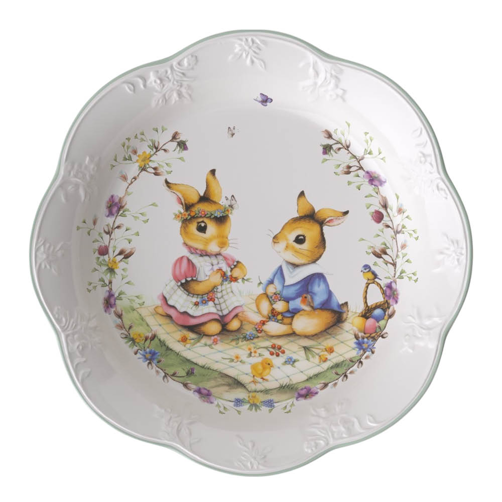 Villeroy & Boch Spring Fantasy Picnic skål 33 cl grön/vit