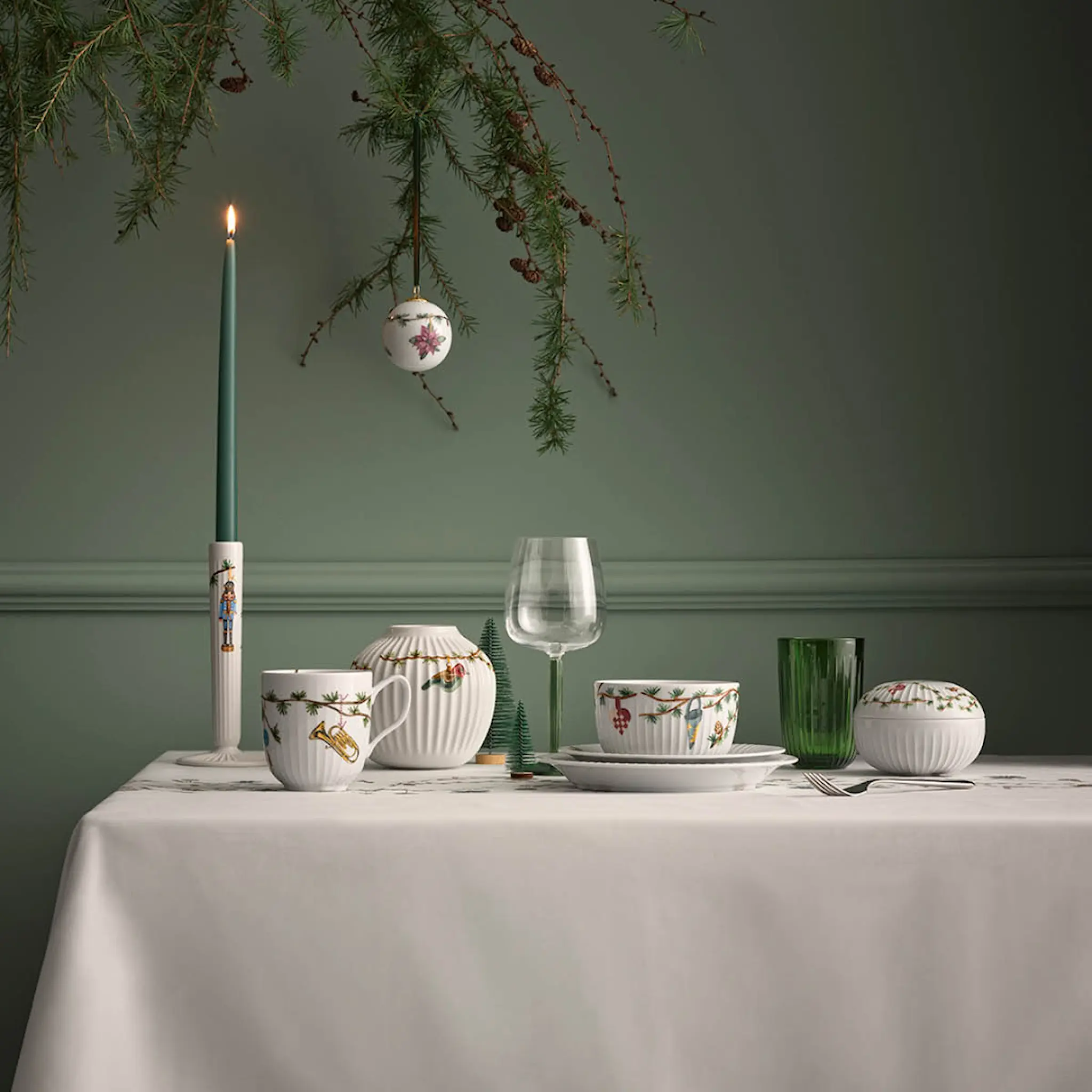 Kähler Hammershøi Christmas skål 12 cm hover