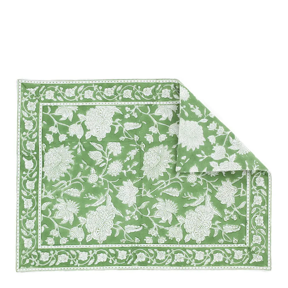 Indian Rose Pöytätabletti 37x50 cm 2 kpl Green Tea