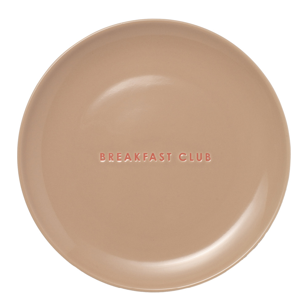 Vondels - Autumn Elegance Lautanen Breakfast club 22 cm Beige