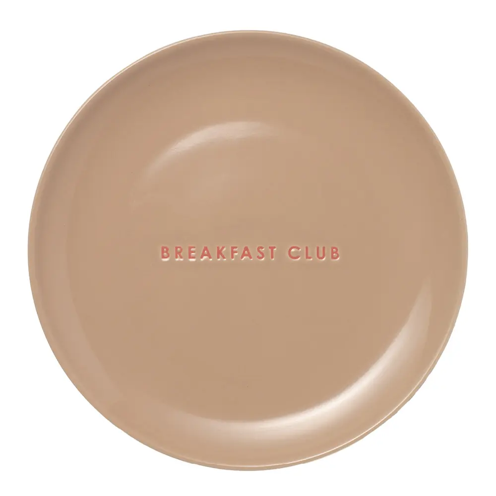 Autumn Elegance Lautanen Breakfast club 22 cm Beige