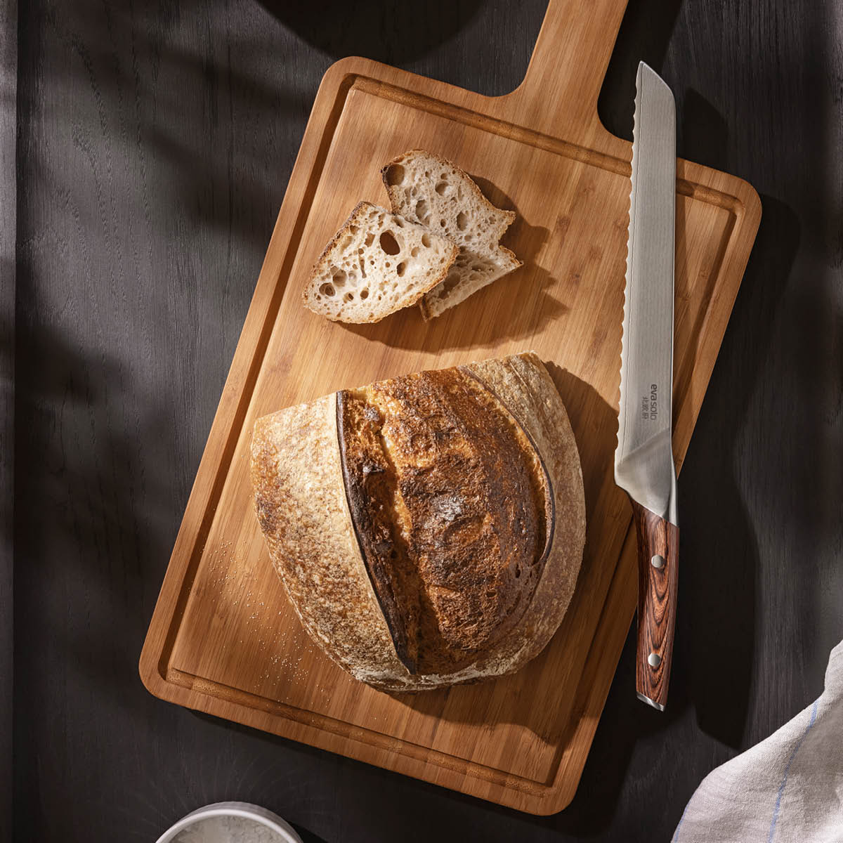 Eva Solo Nordic Kitchen brödkniv 24 cm pakkawood