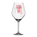 Rödvinsglas Moonlight Queen 75 cl Rosa