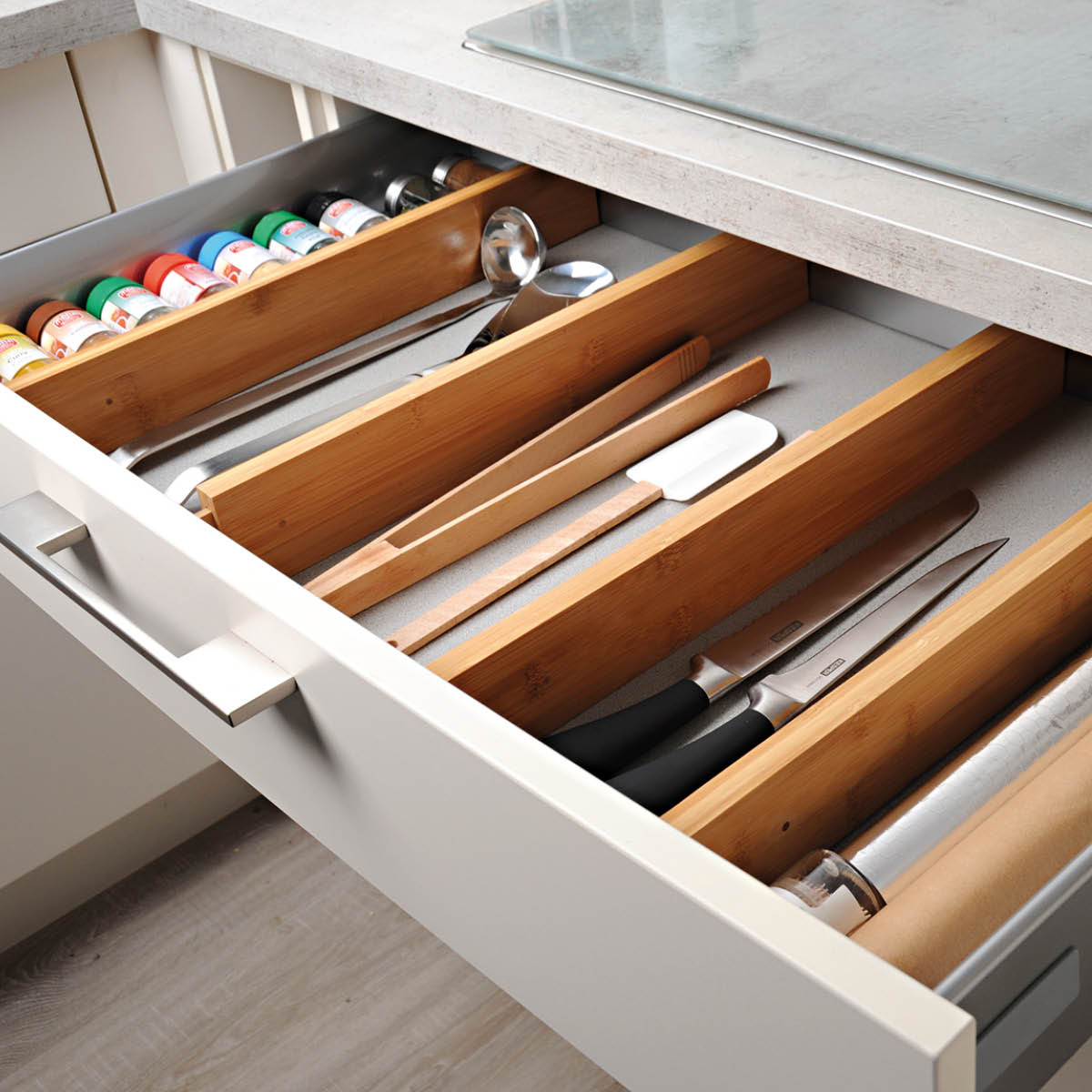 Kesper Skuffdelere 55,8 cm 2 stk bambus