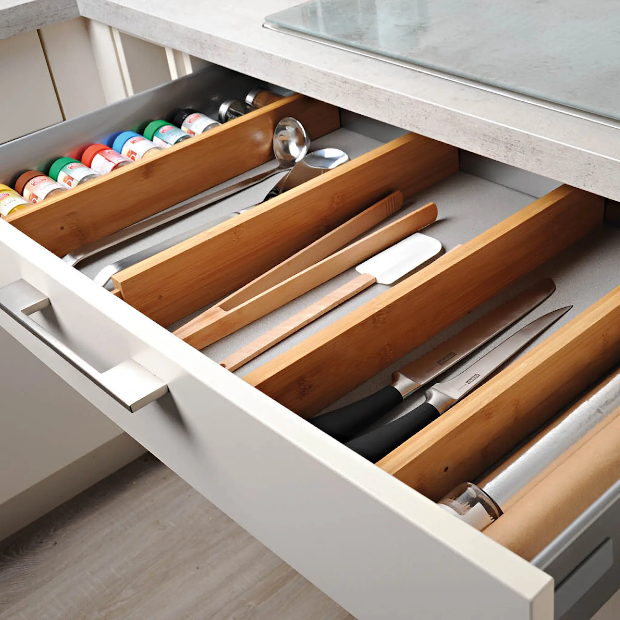 Kesper Skuffdelere 55,8 cm 2 stk bambus