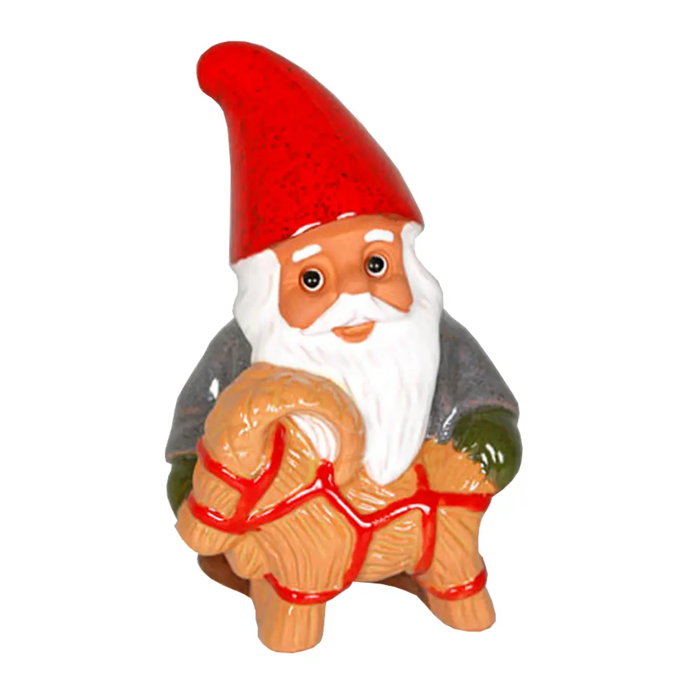 Tonttu ja olkipukki 9 cm