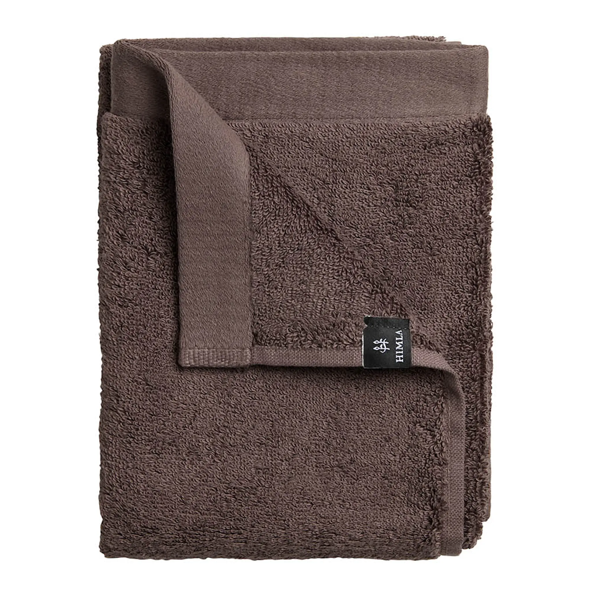 Himla Maxime handduk frotté 50x70 cm maroon