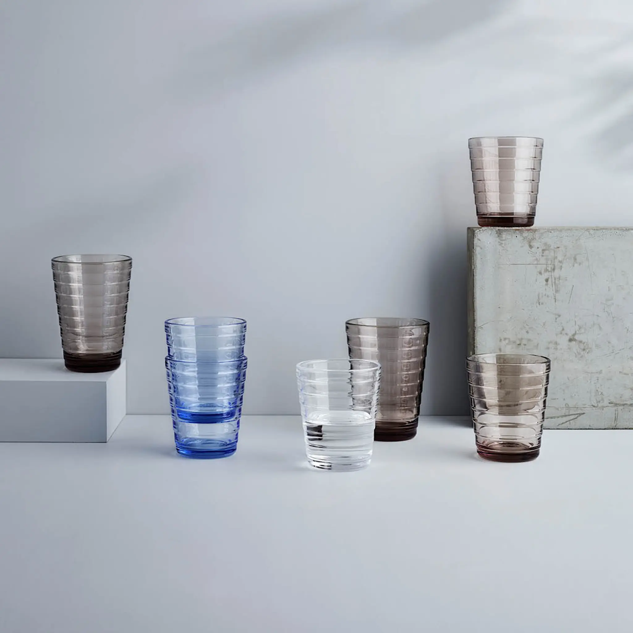 iittala Aino Aalto Glas 22 cl 2-pack Klar