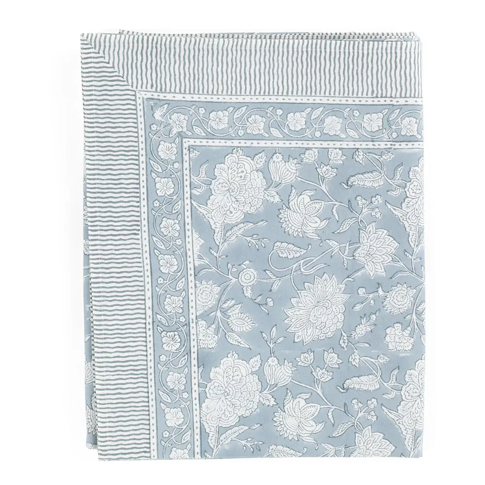 Indian Rose Pöytäliina 170x270 cm Dusty Blue