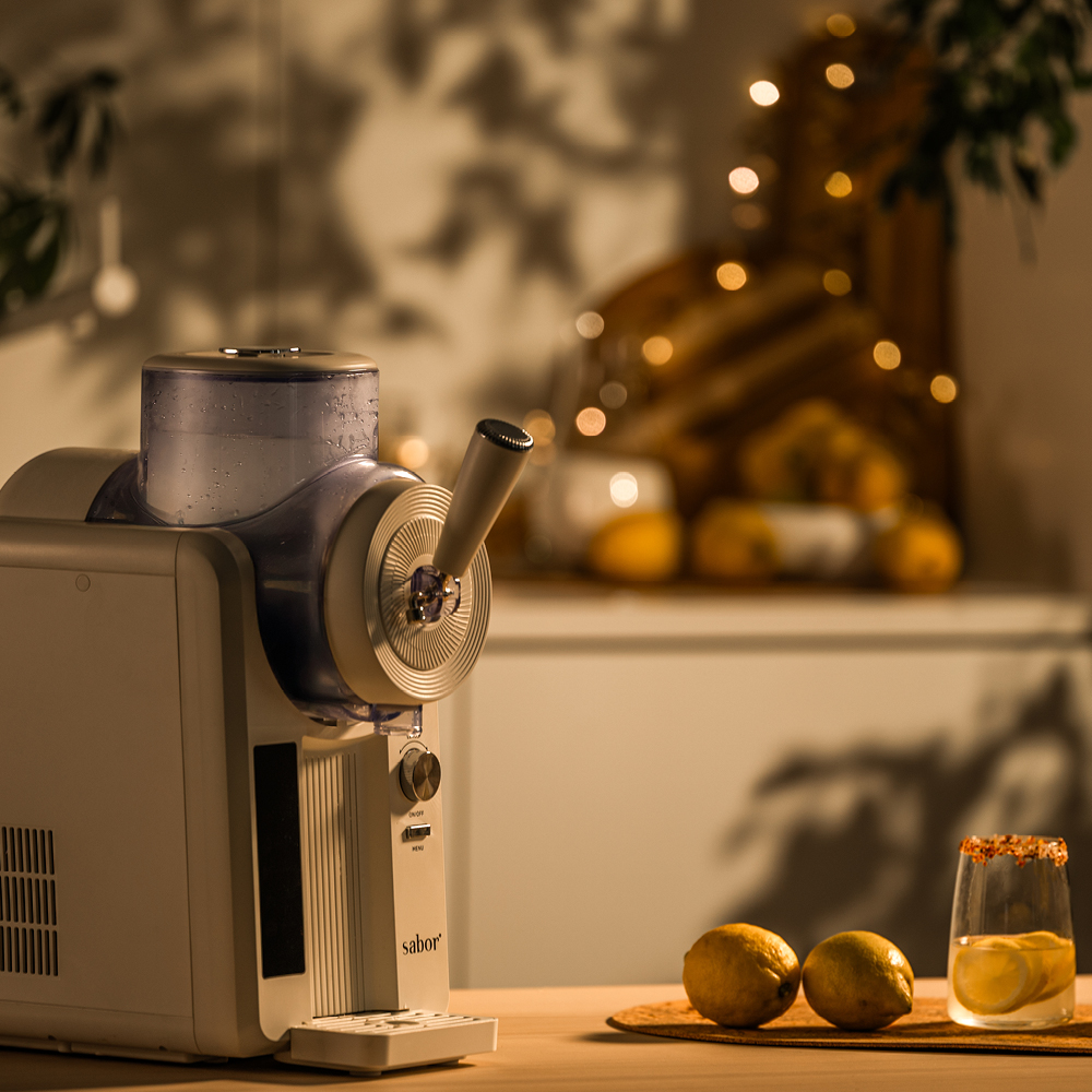 Sabor IceCraft slush- og softismaskin 1,2L krem