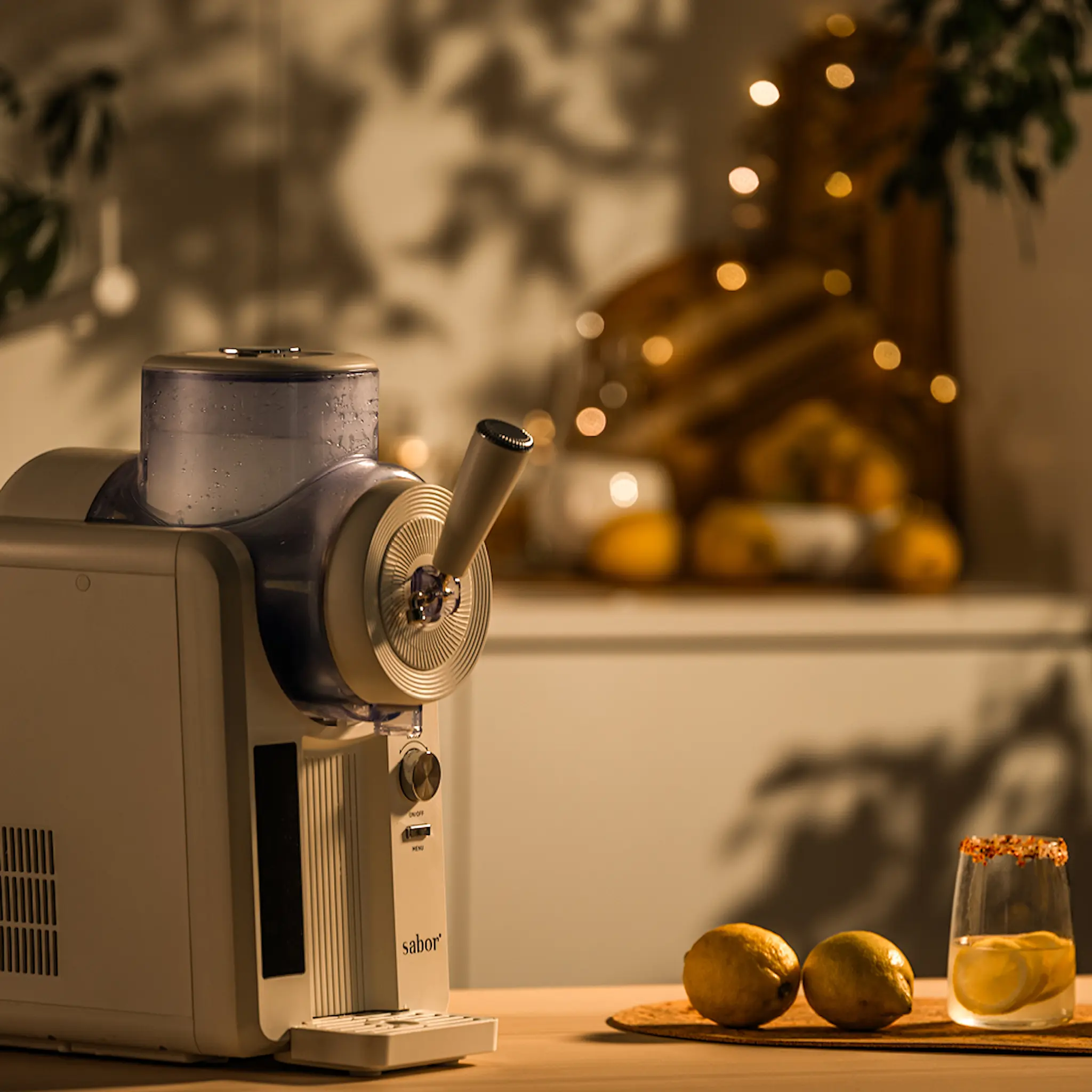 Sabor IceCraft slush- og softismaskin 1,2L krem