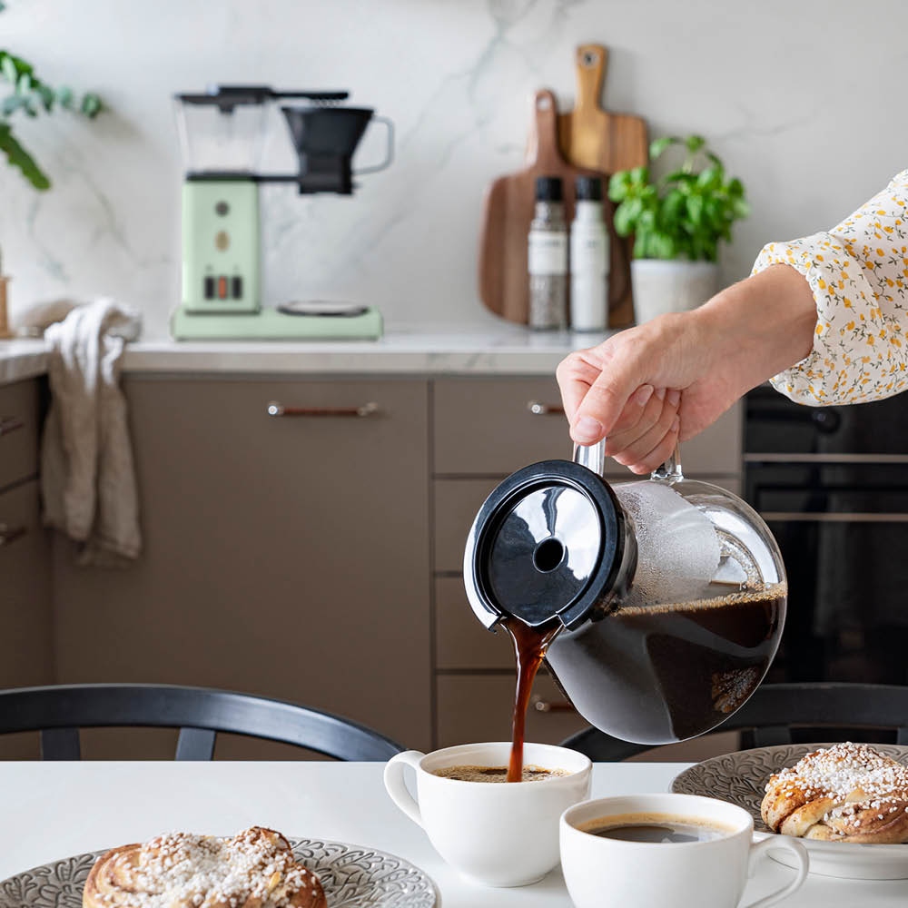 OBH Nordica Blooming Prime kaffebryggare 10 koppar misty green