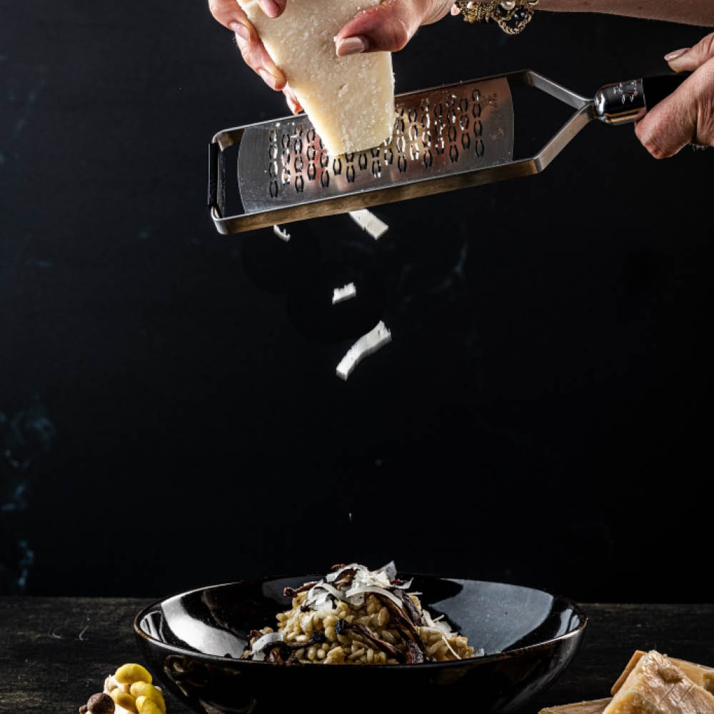 Laguiole Style de Vie Rivjärn räfflat 34,8 cm svart