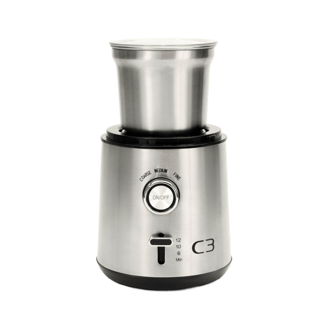 C3 Design Kahvimylly CG700 85g 200W Harjattu teräs