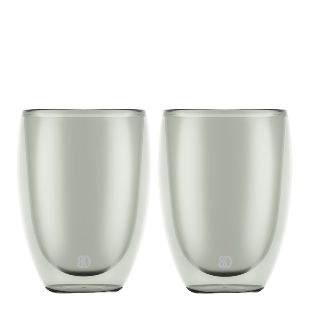 Bodum - Pavina Lasi 35 cl 2 kpl Harmaa