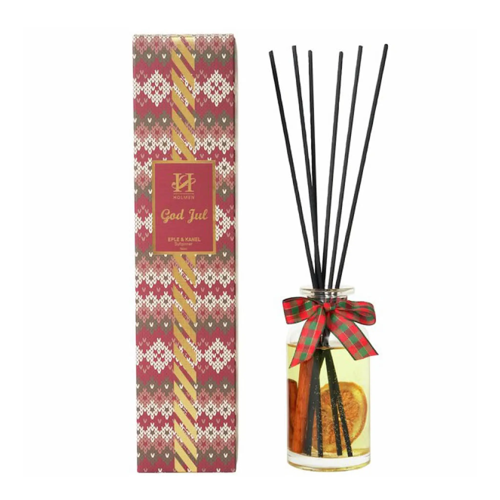 Holmen Julian doftpinnar festival spice 12 cm röd