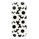 Flora skärbräda 40x70 cm svart/vit