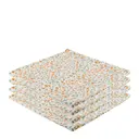 Palma Servett 45x45 cm 4-pack Grön/Orange