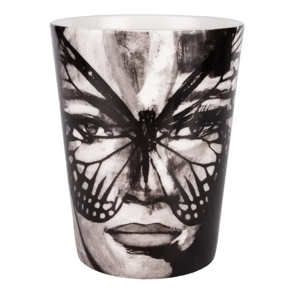 Muki Golden Butterfly 35 cl Musta/Valkoinen