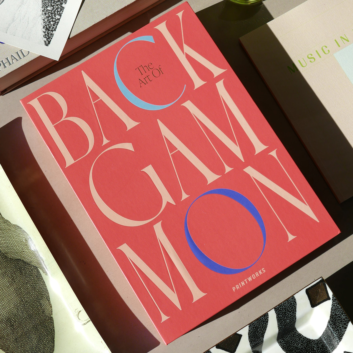 Printworks Classic art of backgammon spill oransje