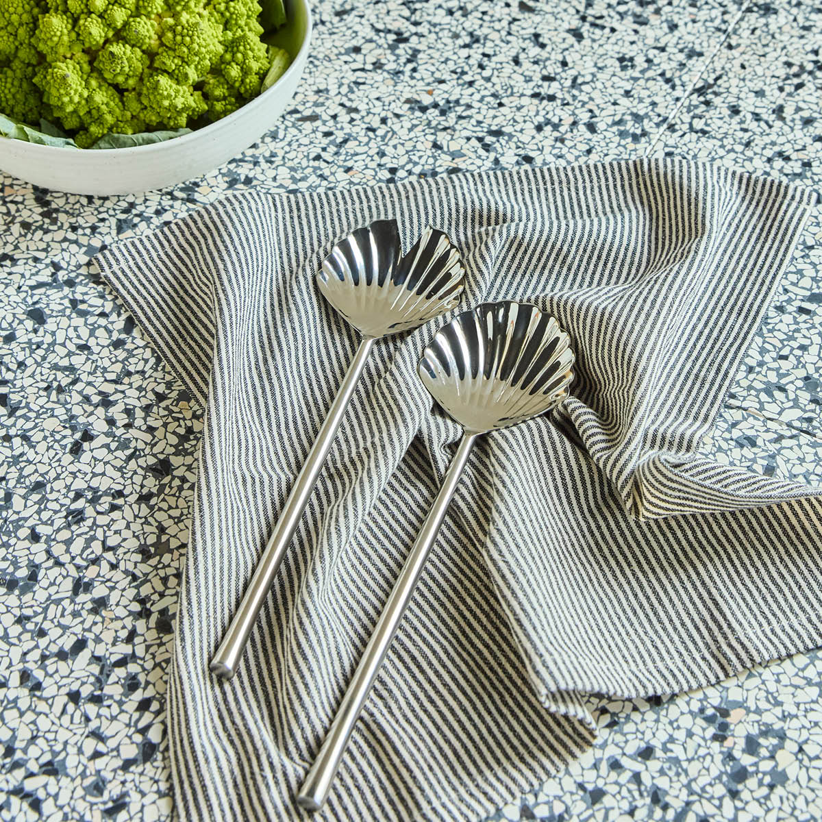 House Doctor Fan Salaattiottimet 28 cm Ruostumaton teräs