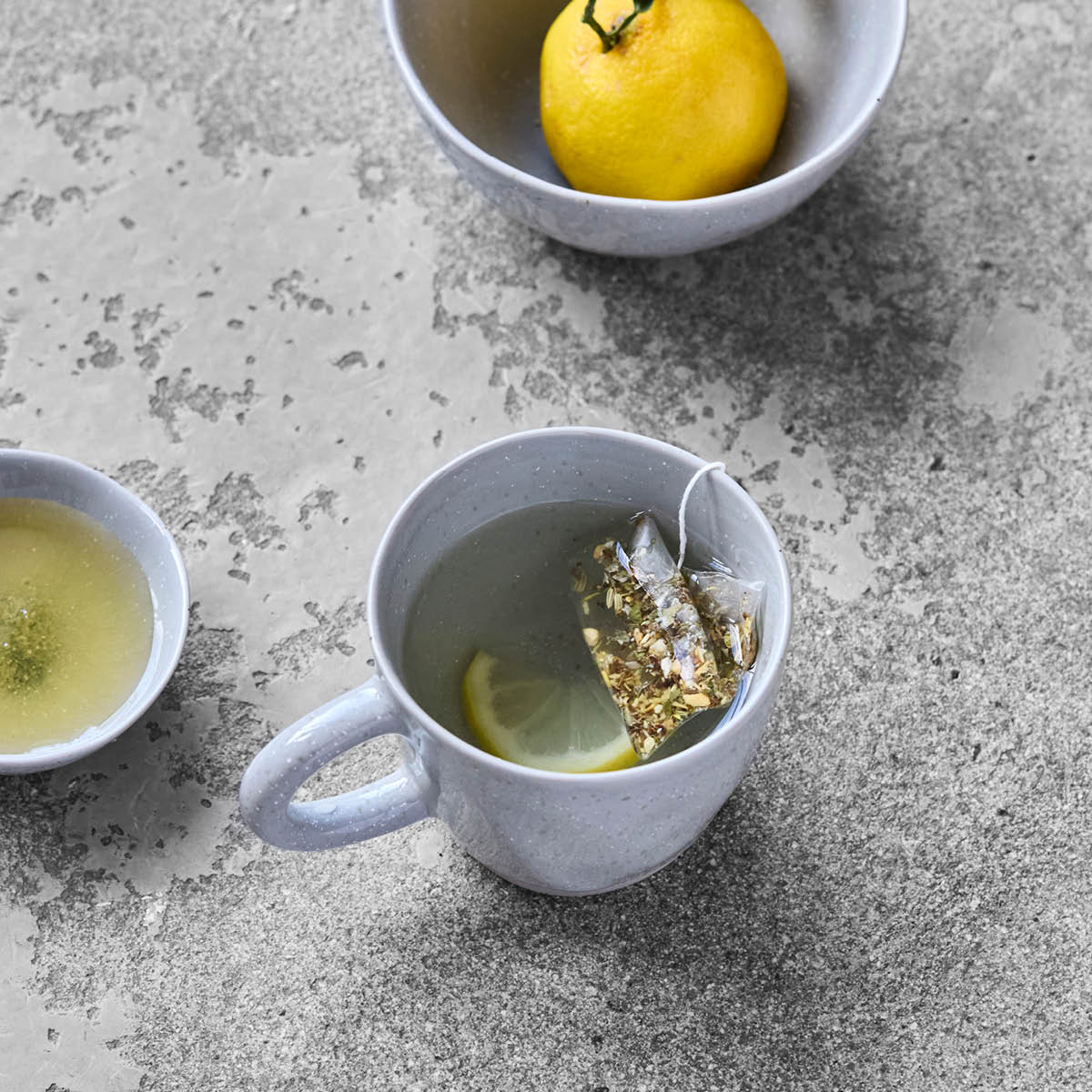 House Doctor Vida mugg 29 cl 4-pack ljusblå