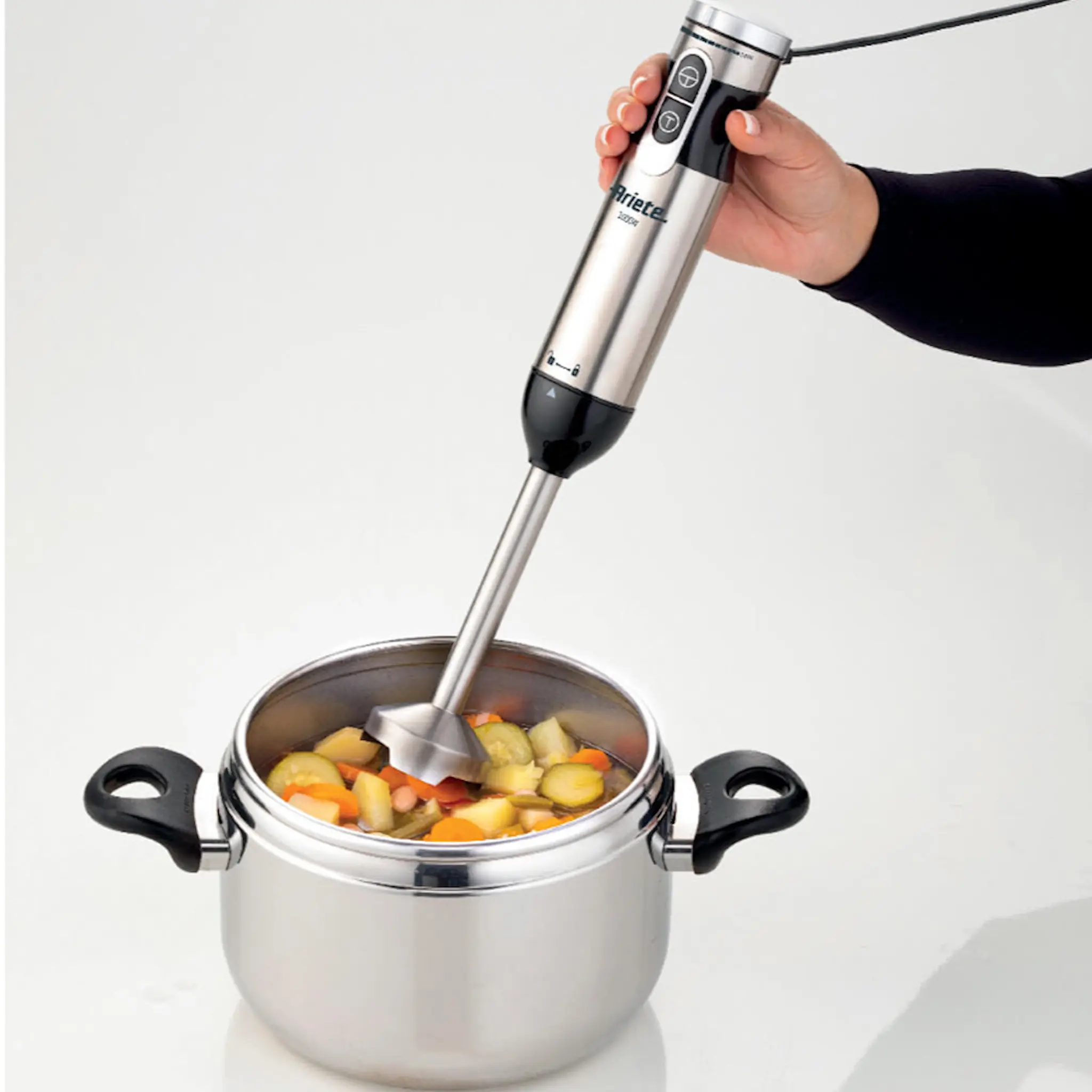 Ariete Stavmixer Multifunktion 1000 W Rostfri