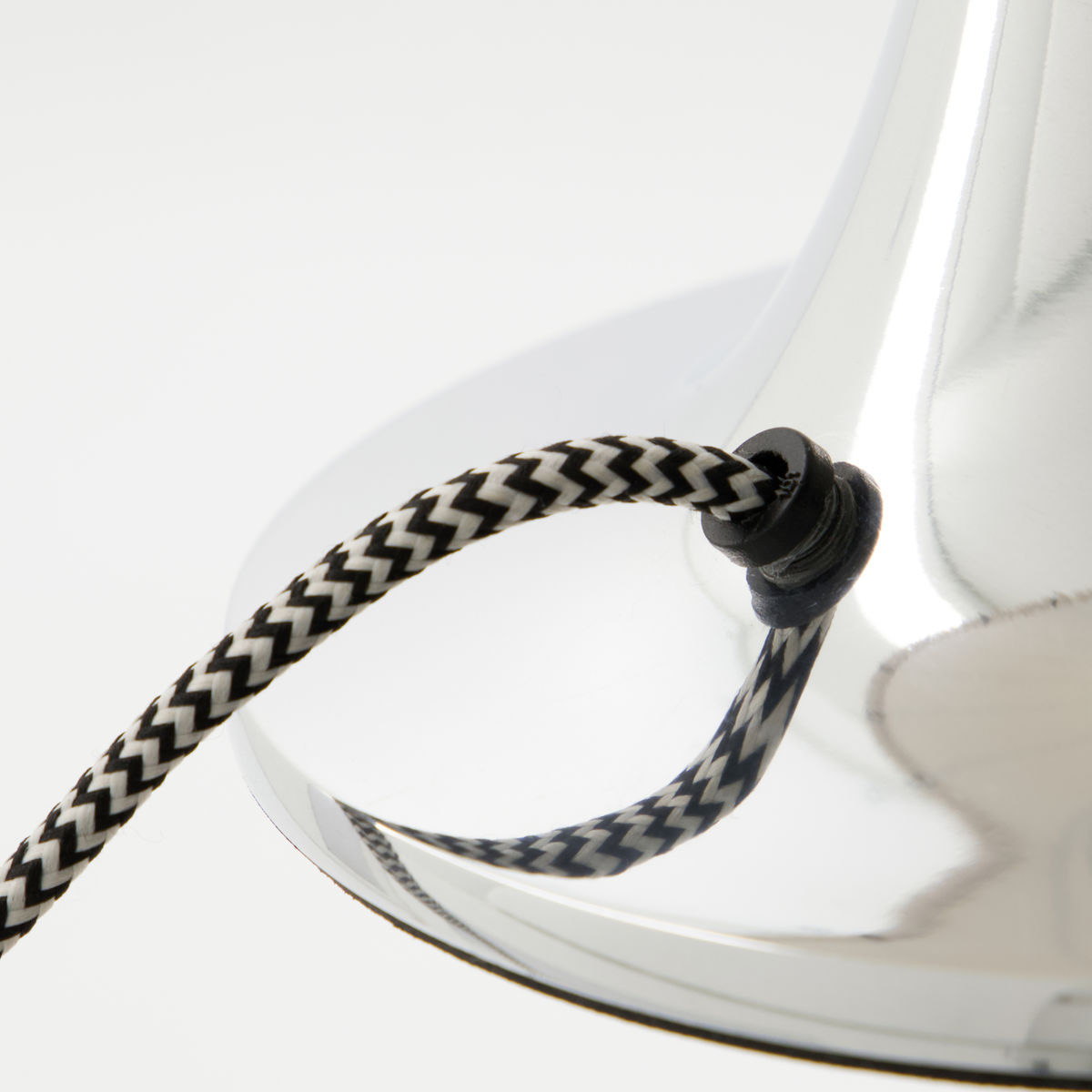 House Doctor Tulip bordslampa 38 cm silverfinish