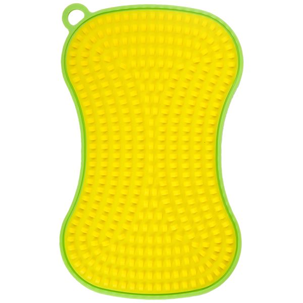 Kochblume Scrubby Puhdistussieni 13,5x8,5 cm Keltainen