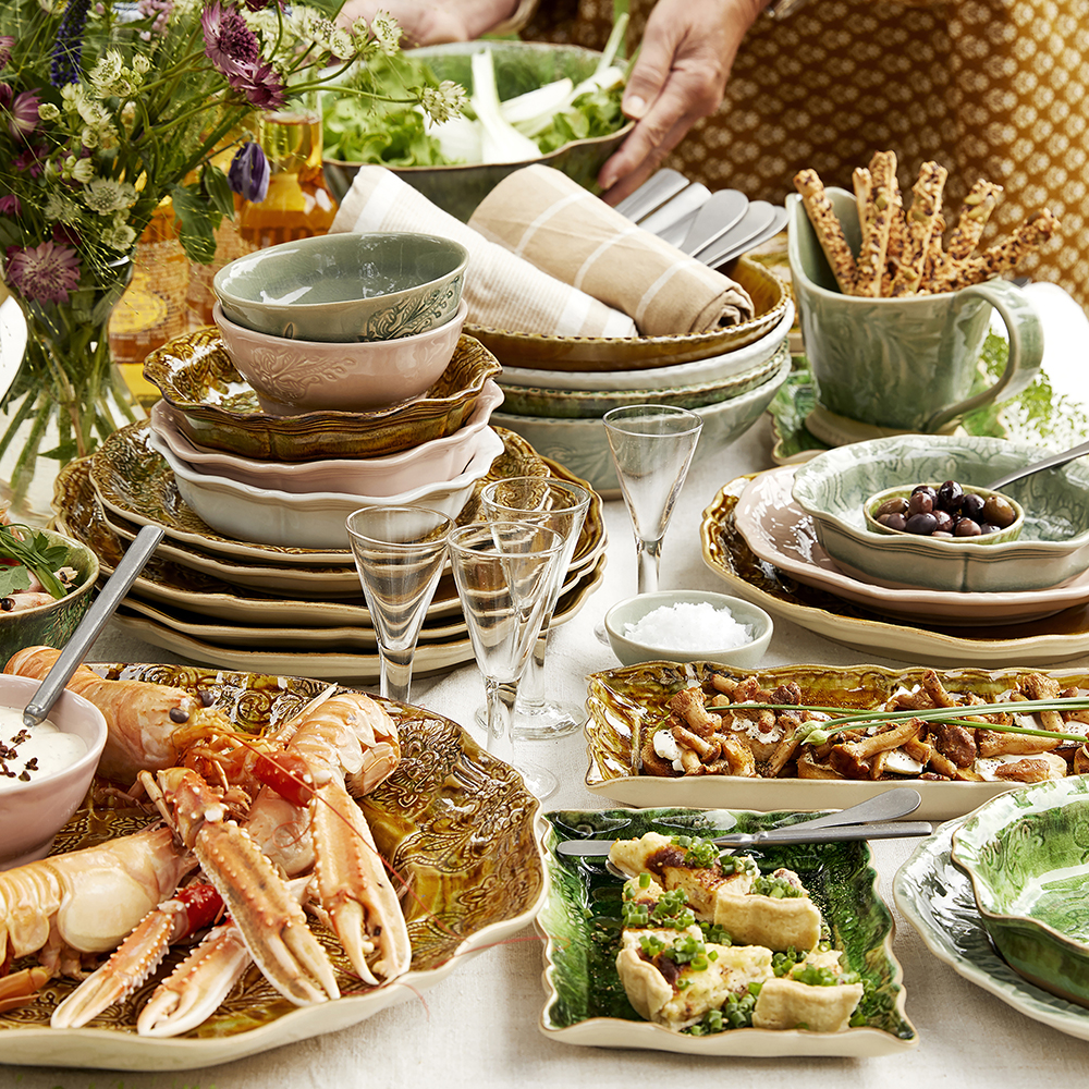 Sthål Arabesque Syvä lautanen 24 cm Pineapple