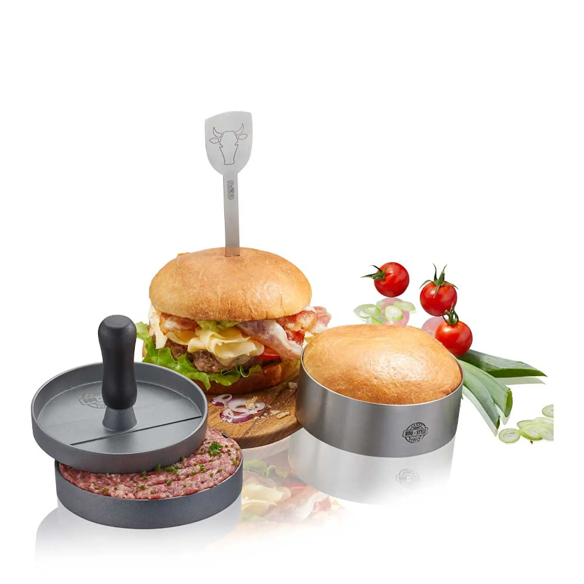 Gefu Hamburgerset 3-pack