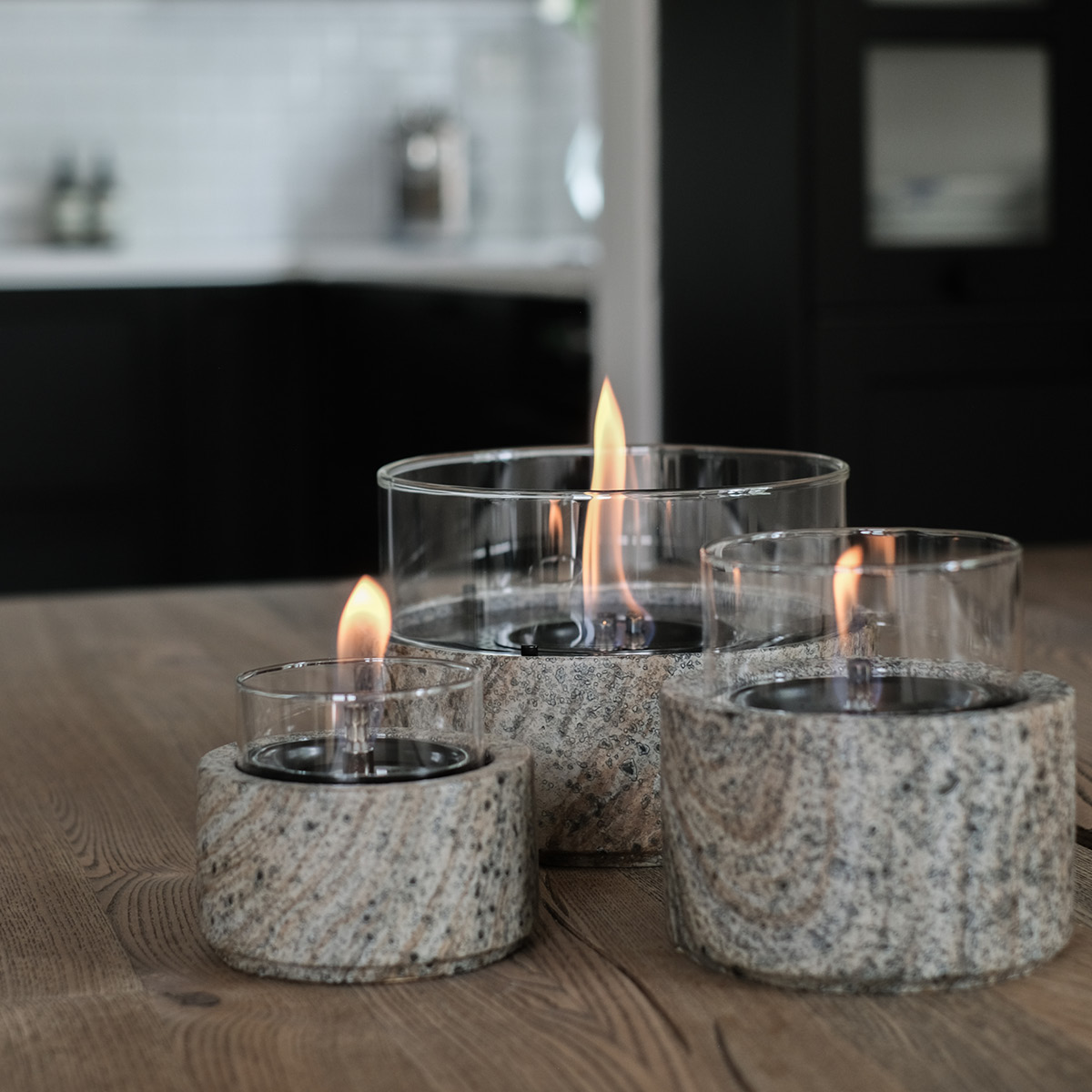 Tenderflame Slate bordlykt 10 0,15L stone