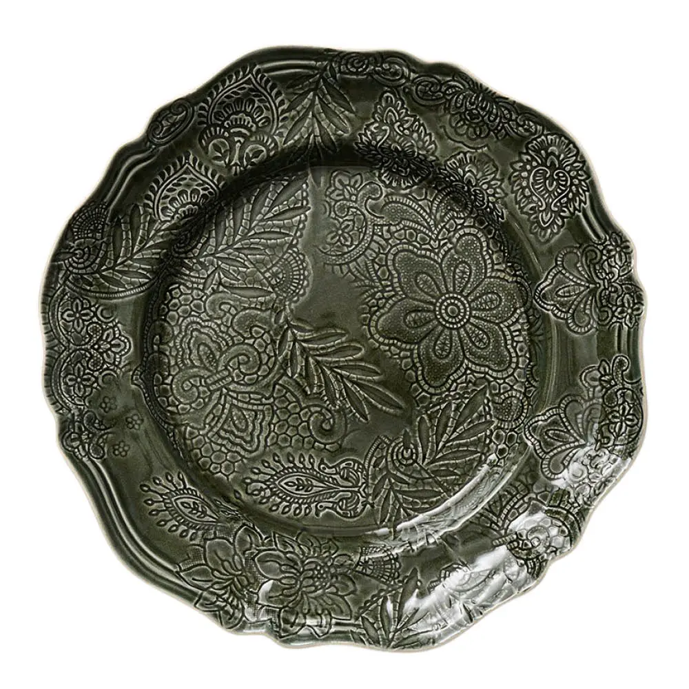 Arabesque serveringsfat 34 cm shadow