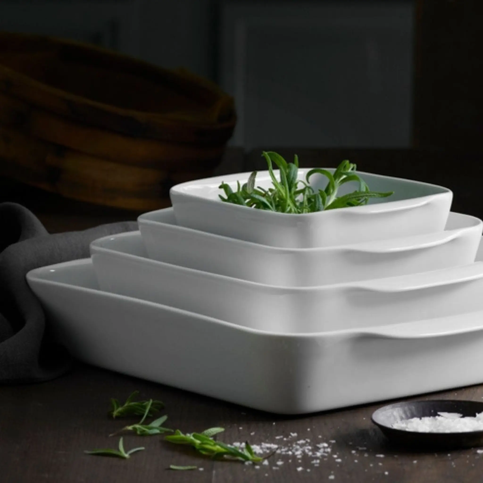 Pillivuyt Kvadratfat nr.2 17x17 cm