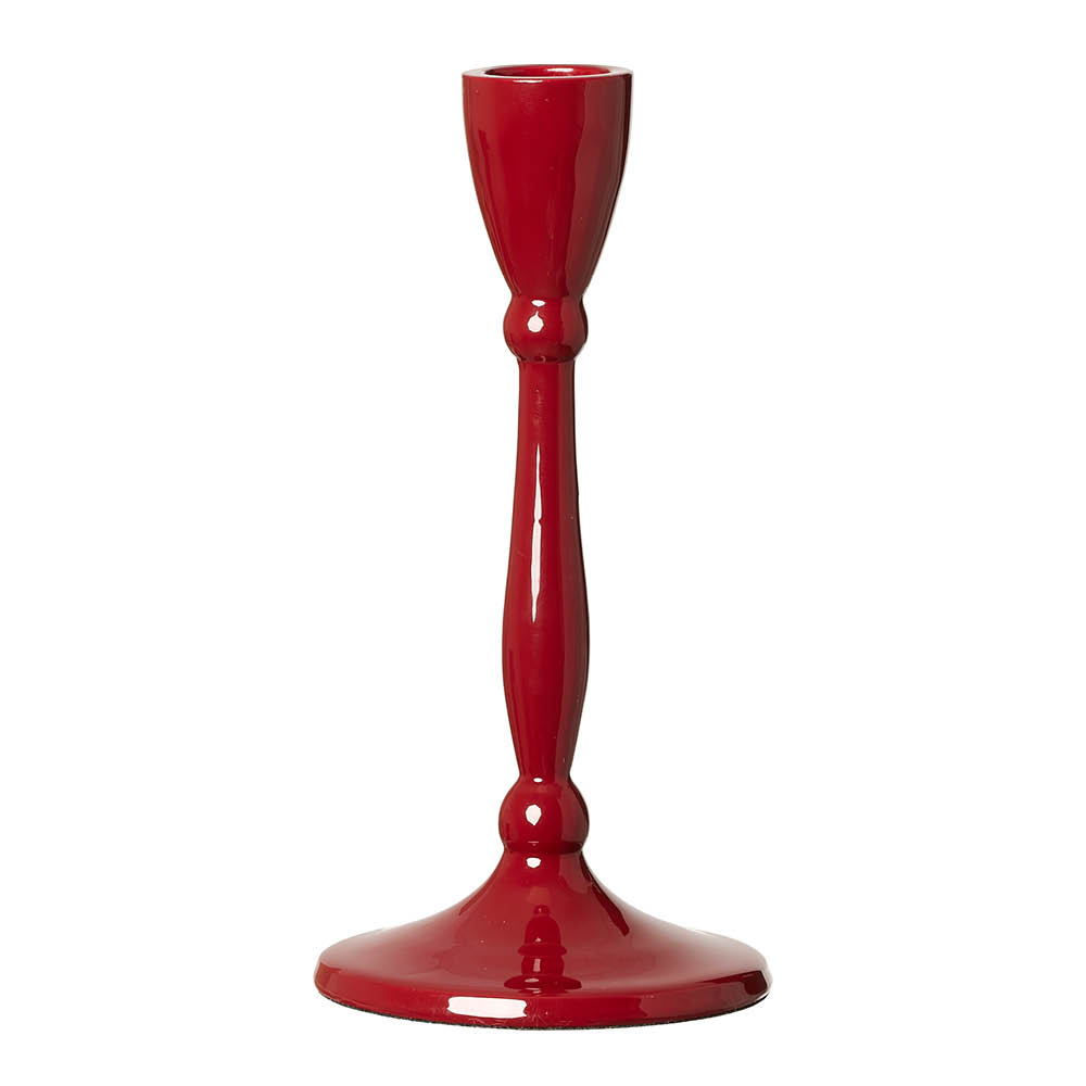 Holmen Julian lysestake 17 cm rød