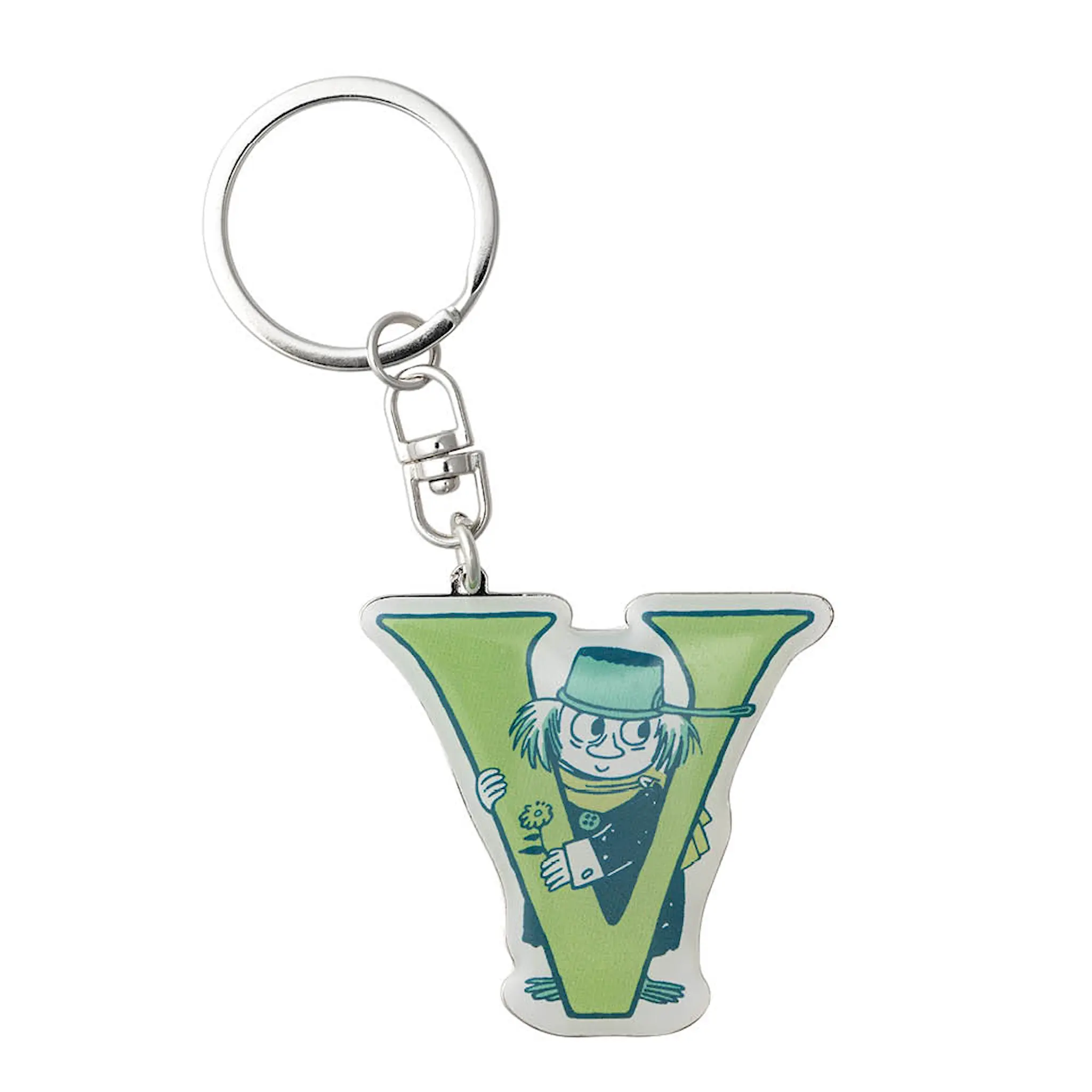 Moomin Arabia Muumi Avaimenperä Aakkoset V Vihreä