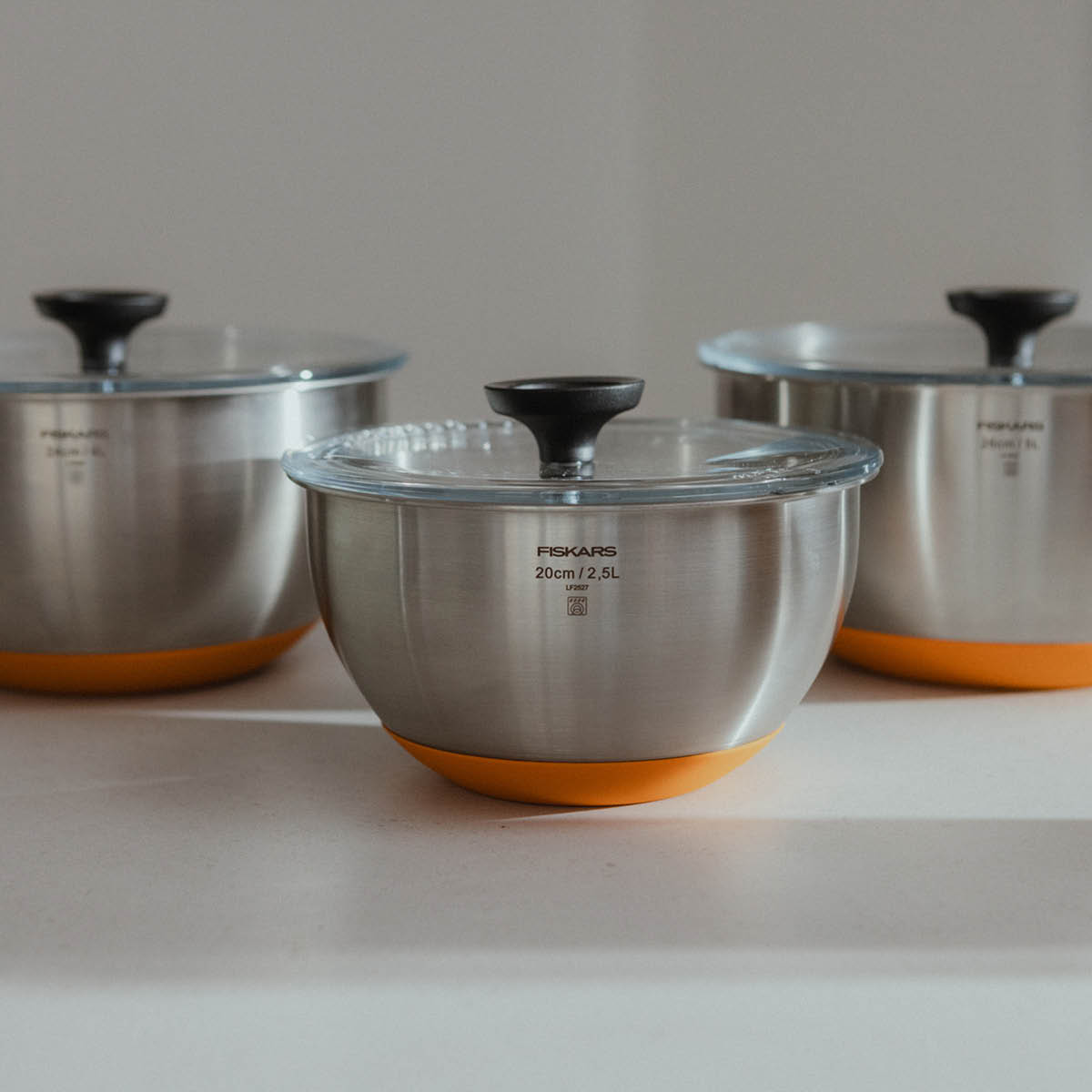 Fiskars Functional Form bakebolle 5L rustfritt stål