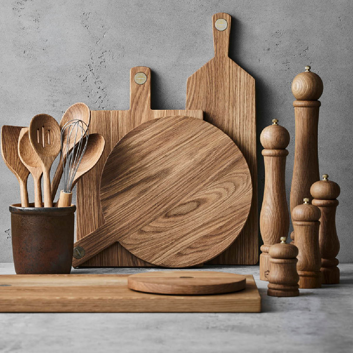 Pillivuyt Gourmet Douron kvern 20 cm eik