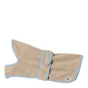 Hundbadrock 8-11 kg frotté beige
