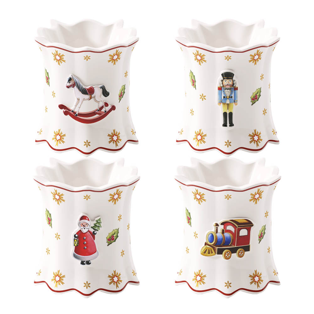 Villeroy & Boch Toy's Delight Lautasliinarengas 5,5x5 cm 4 kpl