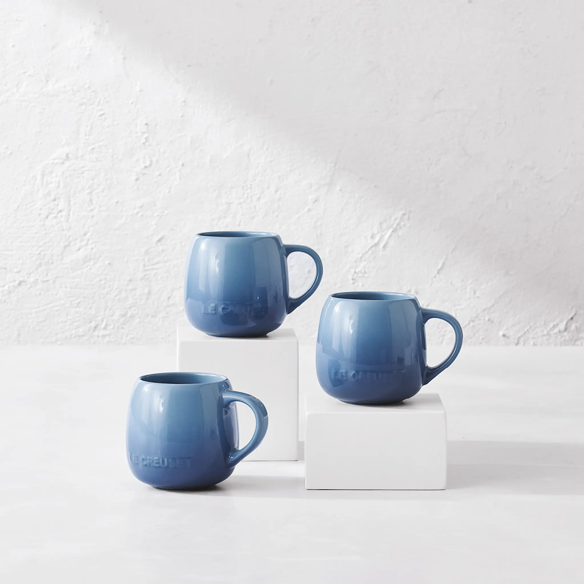 Le Creuset Coupe Colletion mugg 32 cl chambray