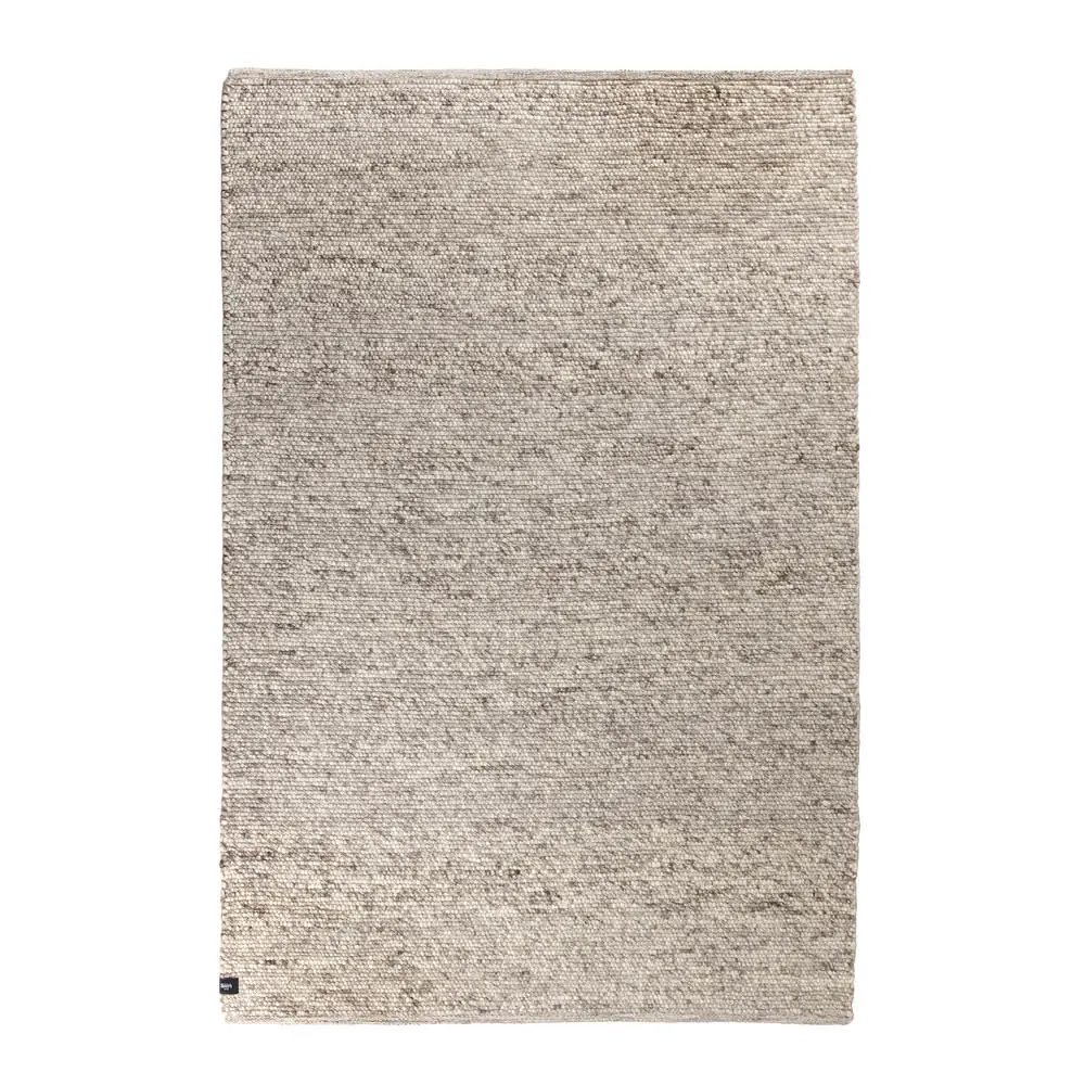 Milo ull Matto meleerattu 200x290 cm Harmaanruskea